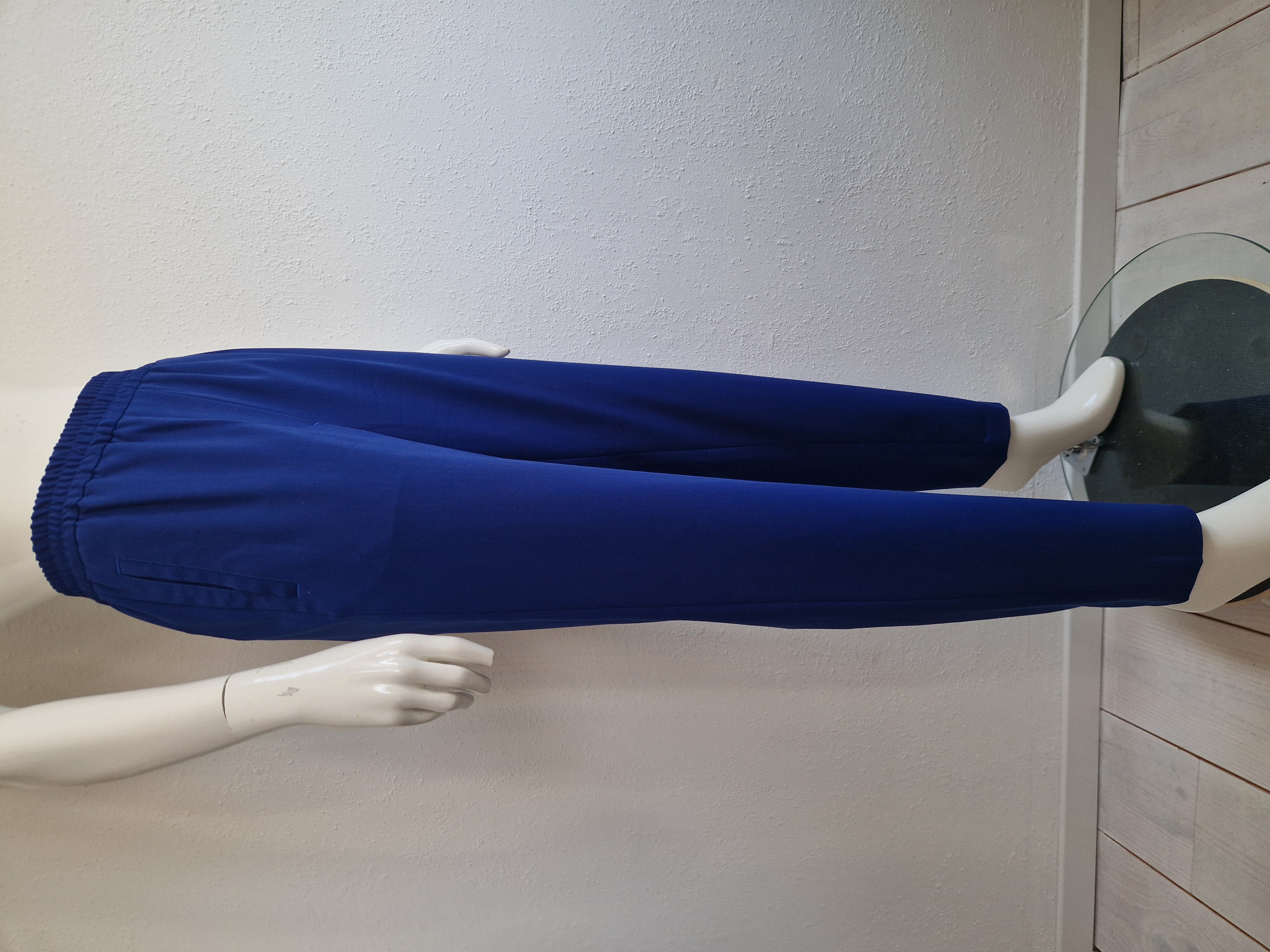 Joline Jolink pantalon Lot. Maat S. Kobaltblauw.