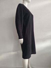 Joline Jolink sweaterdress Spur. Maat M. Zwart.