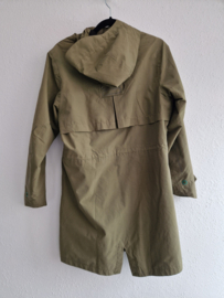 Basil Mosse bicycle rain parka. Maat M. Groen