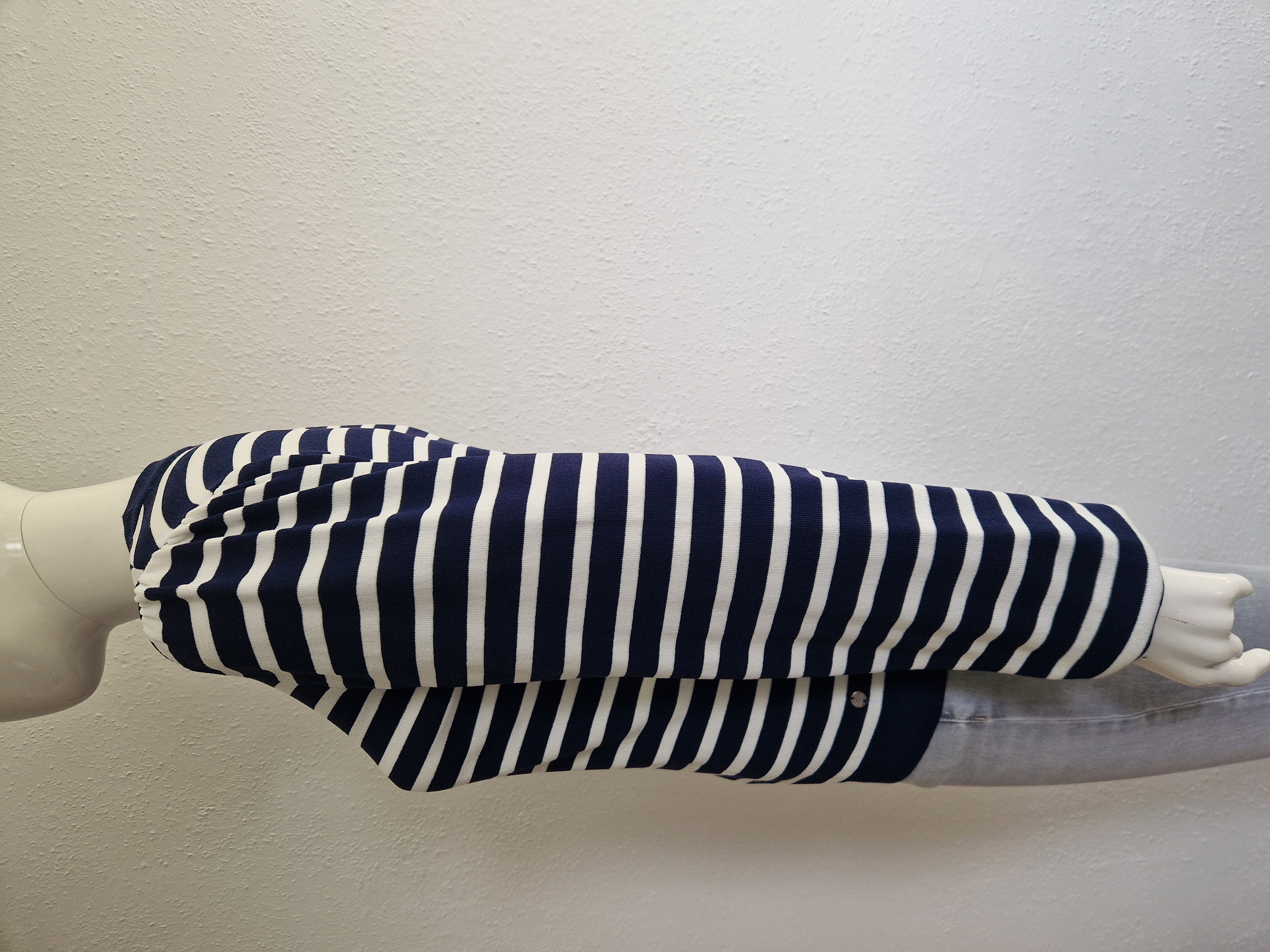 Studio Anneloes Luna Stripe pullover. Maat M.Blauw/wit.