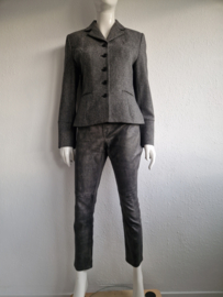 Pulls blazer. Maat 38/40, Grijs/visgraat/wol.