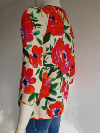 Nathalie Vleeschouwer blouse. Maat S. Bloemenprint.