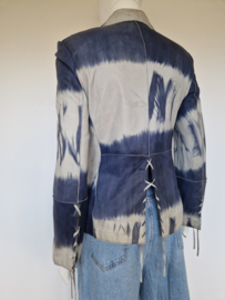 Trend leren jasje | Maat 36 | Lamsleer |
