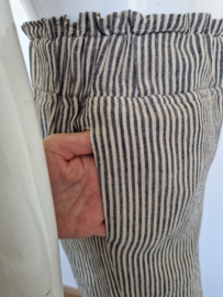BY-BAR Robyn Linen Stripe Pant. Maat L