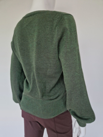 King Louie pullover. Maat L. Groen/lurex.