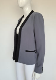 Maison Scotch blazer. Mt. 3. Grijs/zwart.