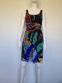 Desigual by Christian Lacroix jurk met kleurrijke print. Maat 36