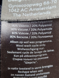 Summum fijngebreide top S donkerblauw