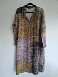 OSKA jurk met patchworkdessin | Maat 1 |