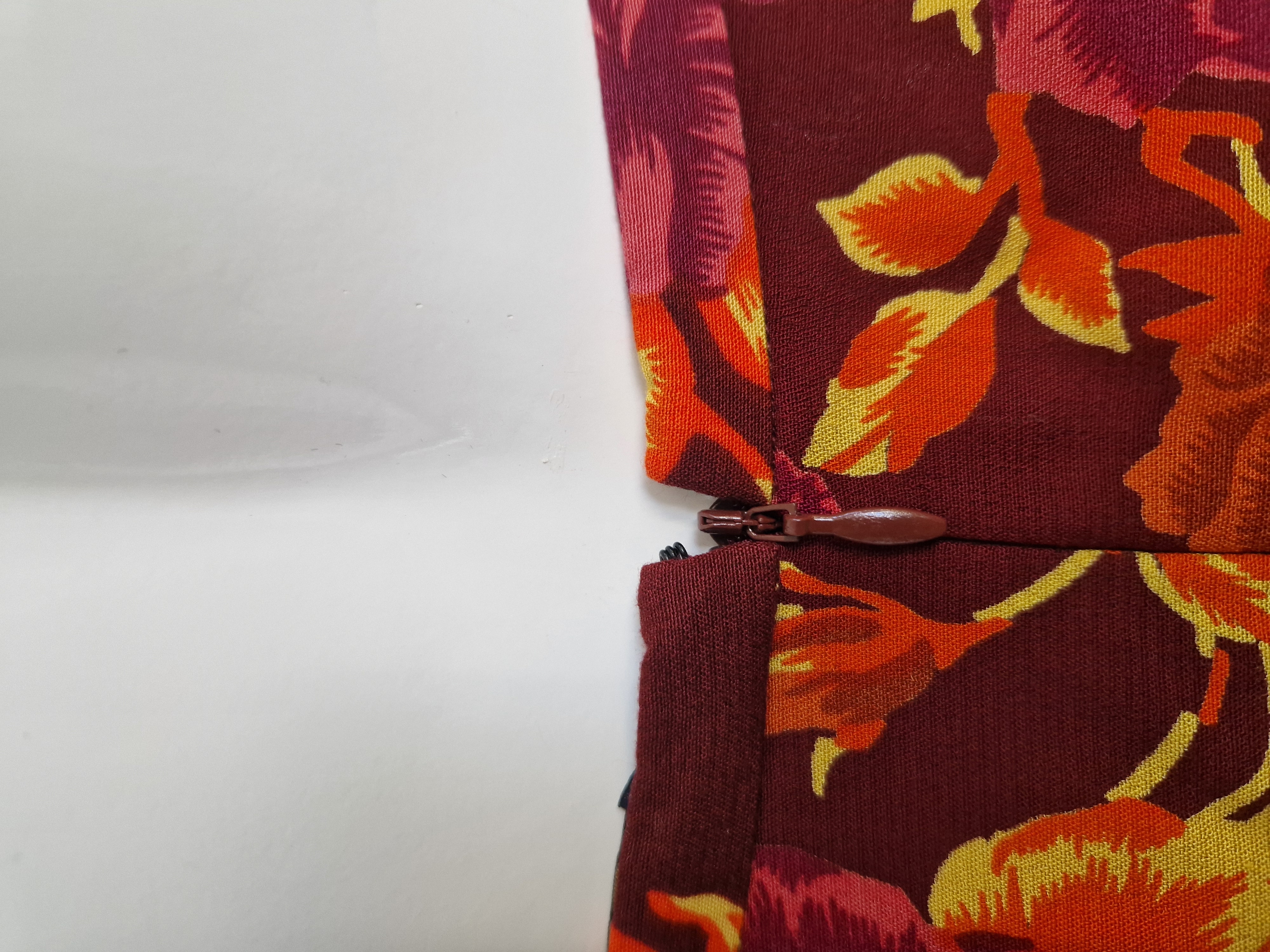 King Louie midi rok. Maat 40, Bloemenprint.