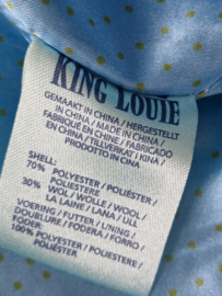 King Louie mantel | Maat 38 | Donkerblauw |