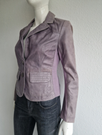 Transmission blazer. Maat 36, Lila/ leer.