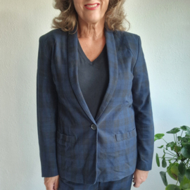 Bellerose damespak | Maat 4 | Blauw/ruit |