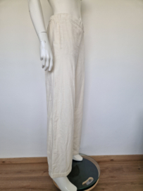 Marc O’Polo ribcord broek | Maat 38 | Ecru |