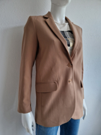 Summum blazer met klepzakken. Maat 34, Abrikoos