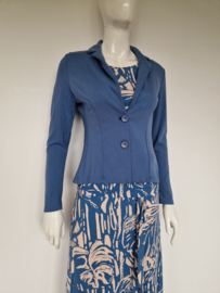 Juffrouw Jansen blazer. Maat M. Blauw.