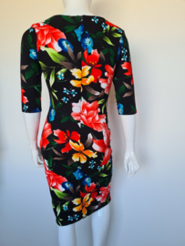 Vintage Chic jurk. Mt. XL. Bloemenprint.