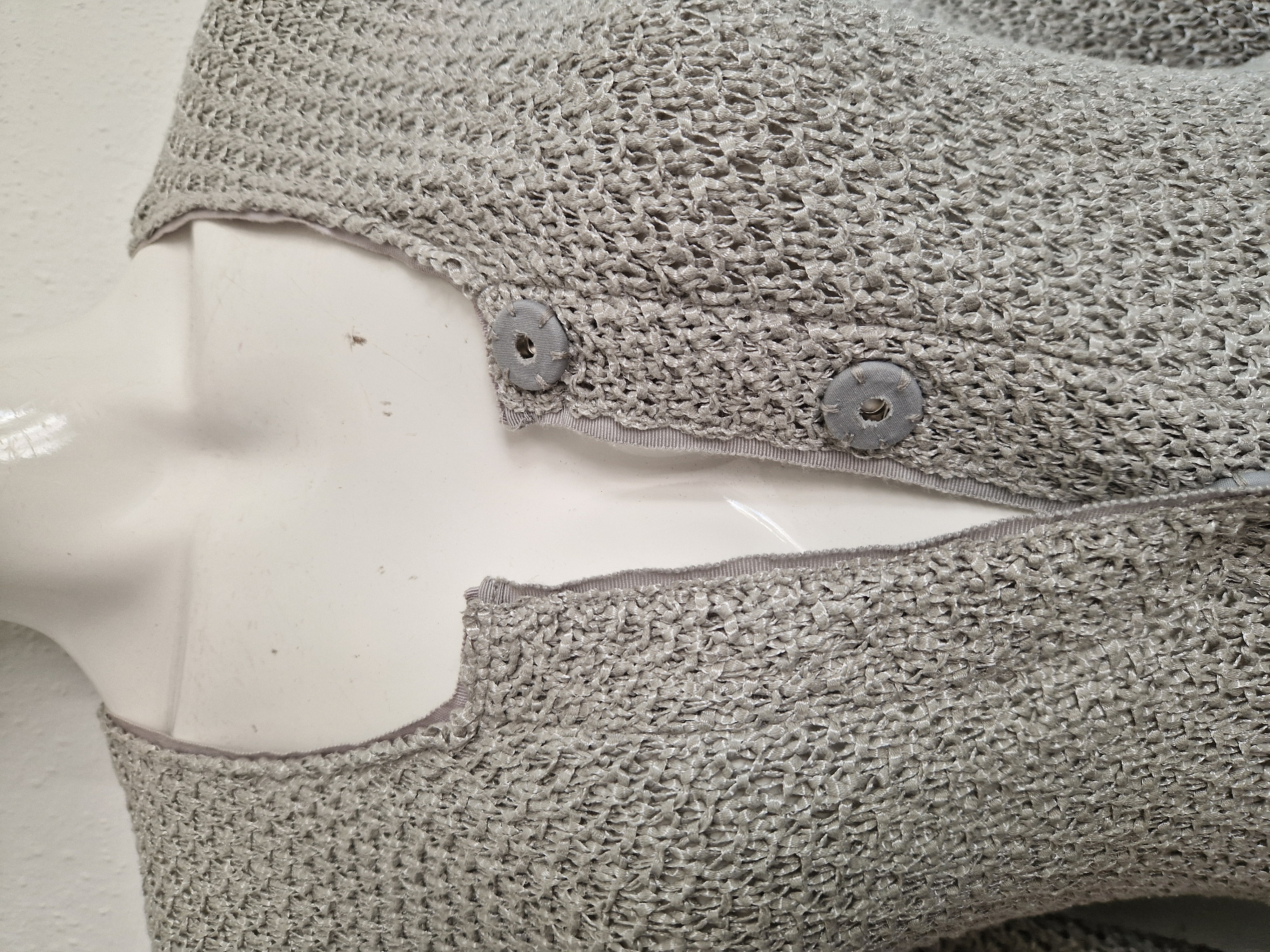 Purdey vest. Maat 40. Grijs/zilver.