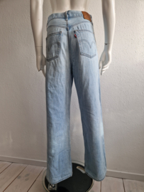 Levi's High waist Loose fit jeans. Maat 28, Lichtblauw.