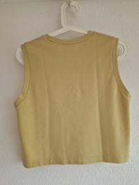 Drykorn Geraldie cropped top XS geel