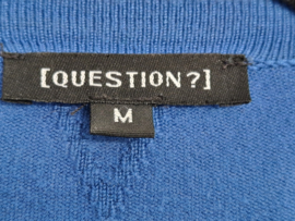 Question vestje. Maat M. Kobalt.