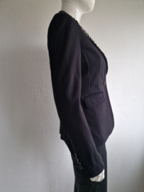 Blonde no.8  blazer. Mt. 38. Zwart.