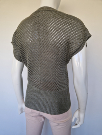 Enjoy spencer. Maat M. Grijs/groen.