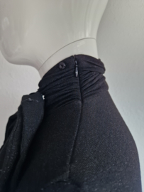 Elisabetta Franchi bodysuit. Maat 38, Zwart/strik.