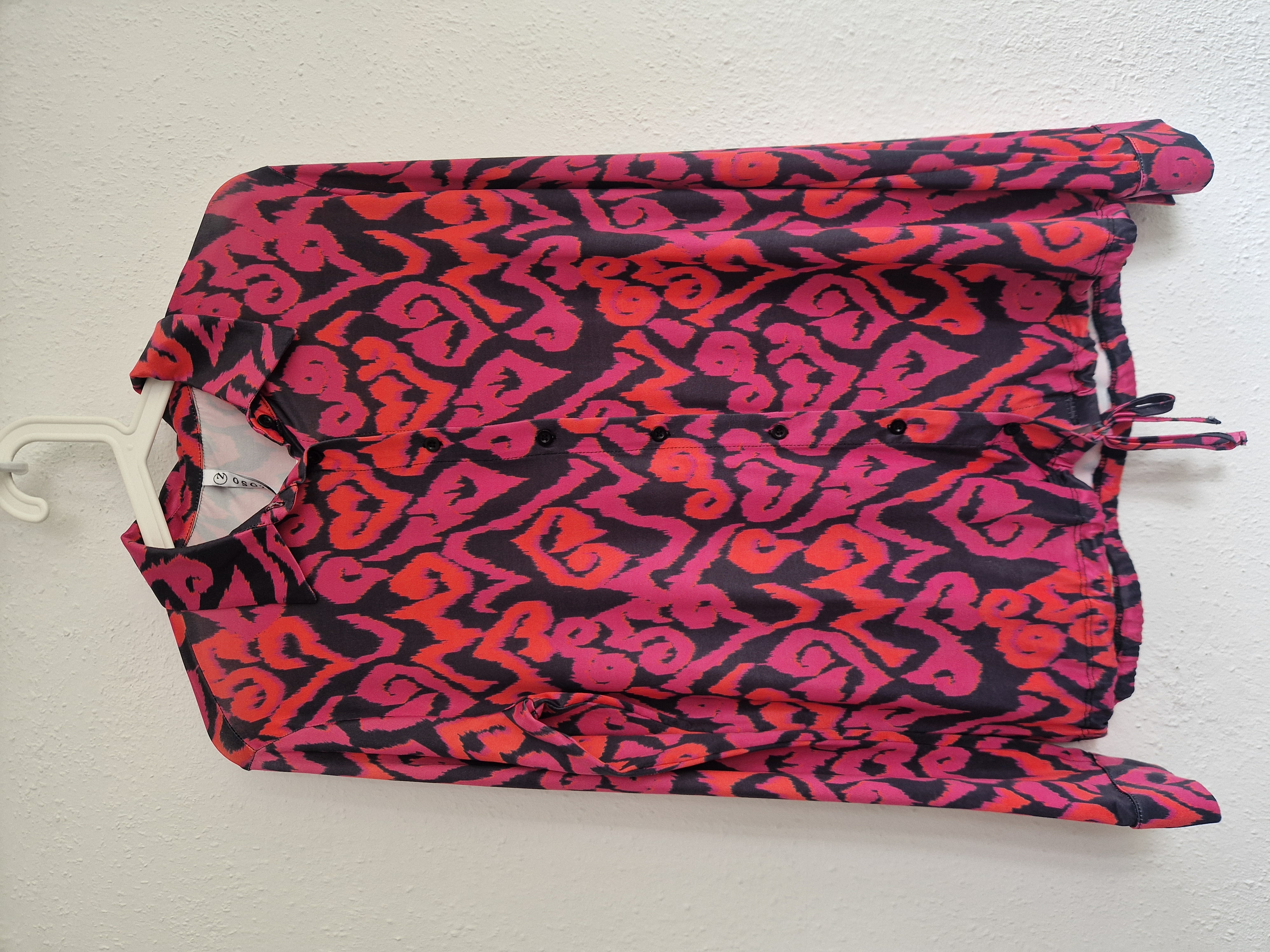 Zoso blouse Patty. Maat XS. Roze/print.
