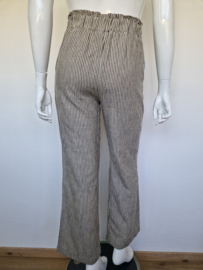 BY-BAR Robyn Linen Stripe Pant. Maat L
