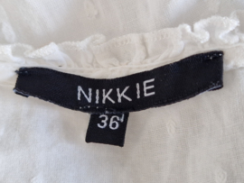 Nikkie witte kanten jurk – maat 36 – boho / Ibiza stijl