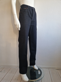 Levi's jeans 501. Maat 28/34, Zwart.
