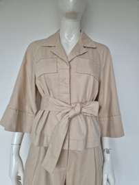 Rianni set (blazer + pantalon). Maat 38/40. Beige