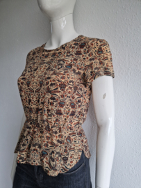 Isabel Marant top. Maat 1, Print/zijde.