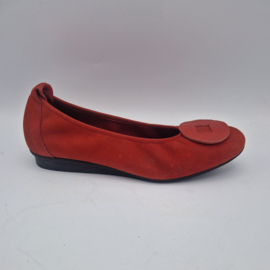 Arche ballerina's Ninaya. Maat 41, Rood/leer.