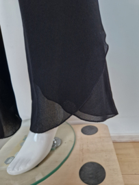 Hermann Lange pantalon. Mt. 42, Zwart.