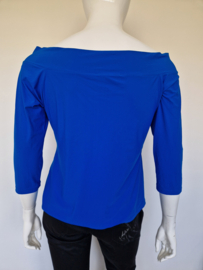 Studio Anneloes top. Maat XL. Kobaltblauw.
