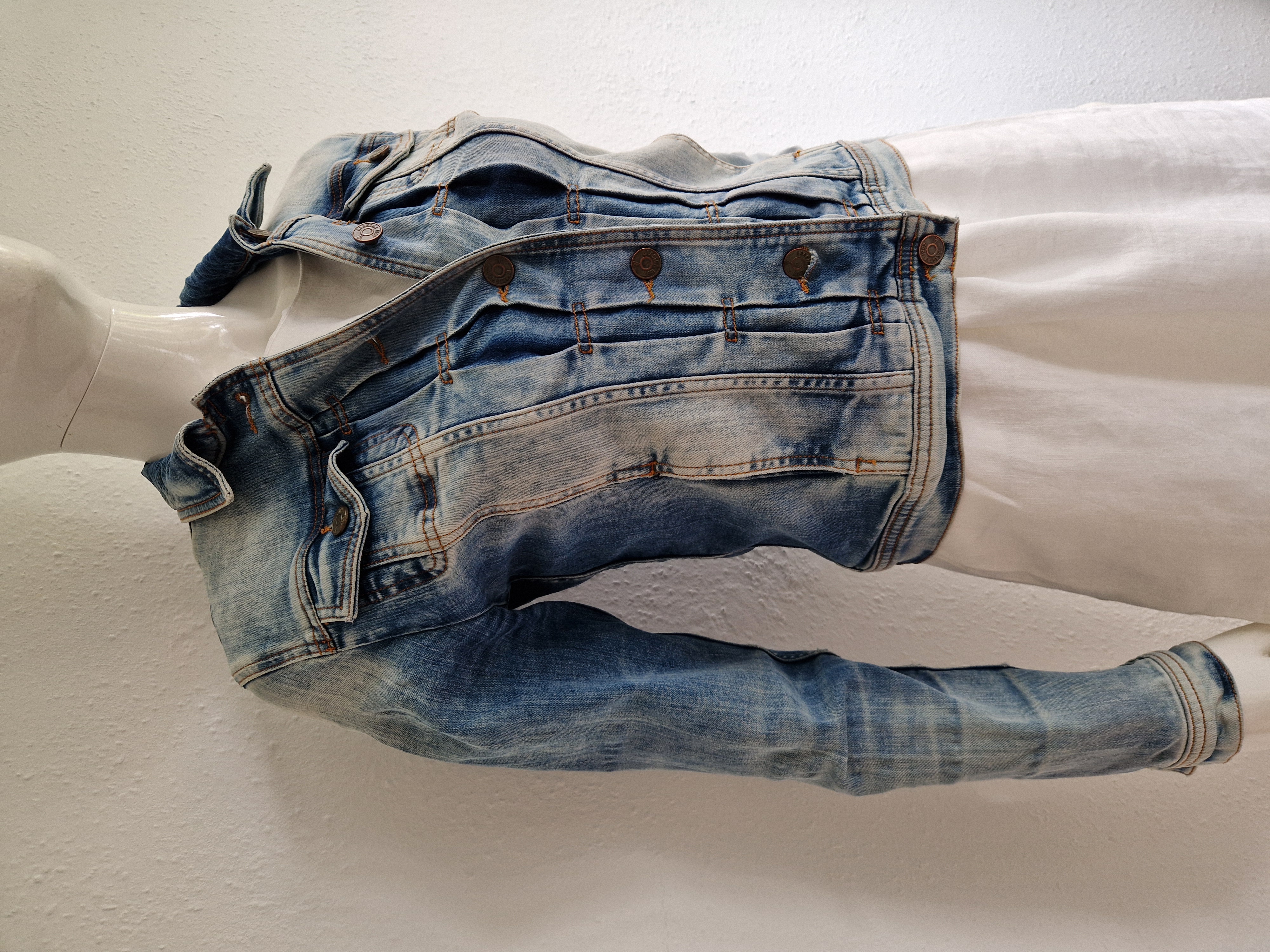Gaastra denim jasje. Maat 36, Blauw.
