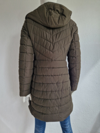 Joules winterjas. Maat 38. Olijfgroen.