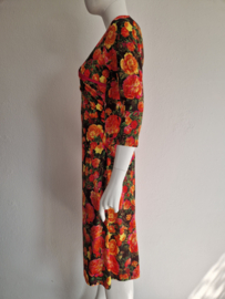 La Lamour jurk Rosaly Roses. Maat M. Rozenprint.