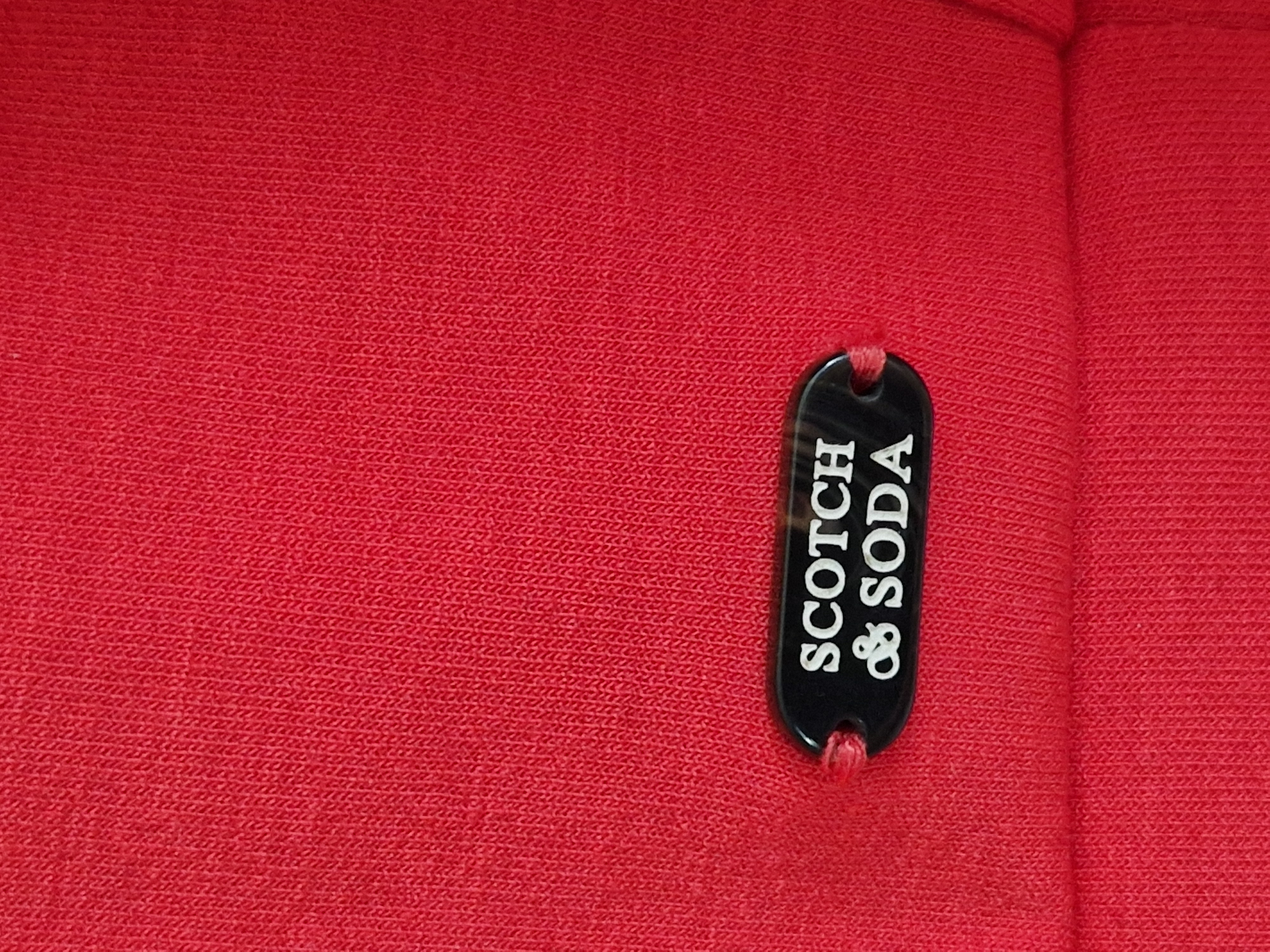 Scotch & Soda sweat shirt. Maat S. Rood/modalmix.