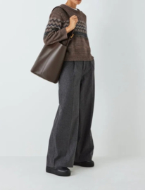 Soeur Wilhem trui. Maat 38, Grijs/wol.