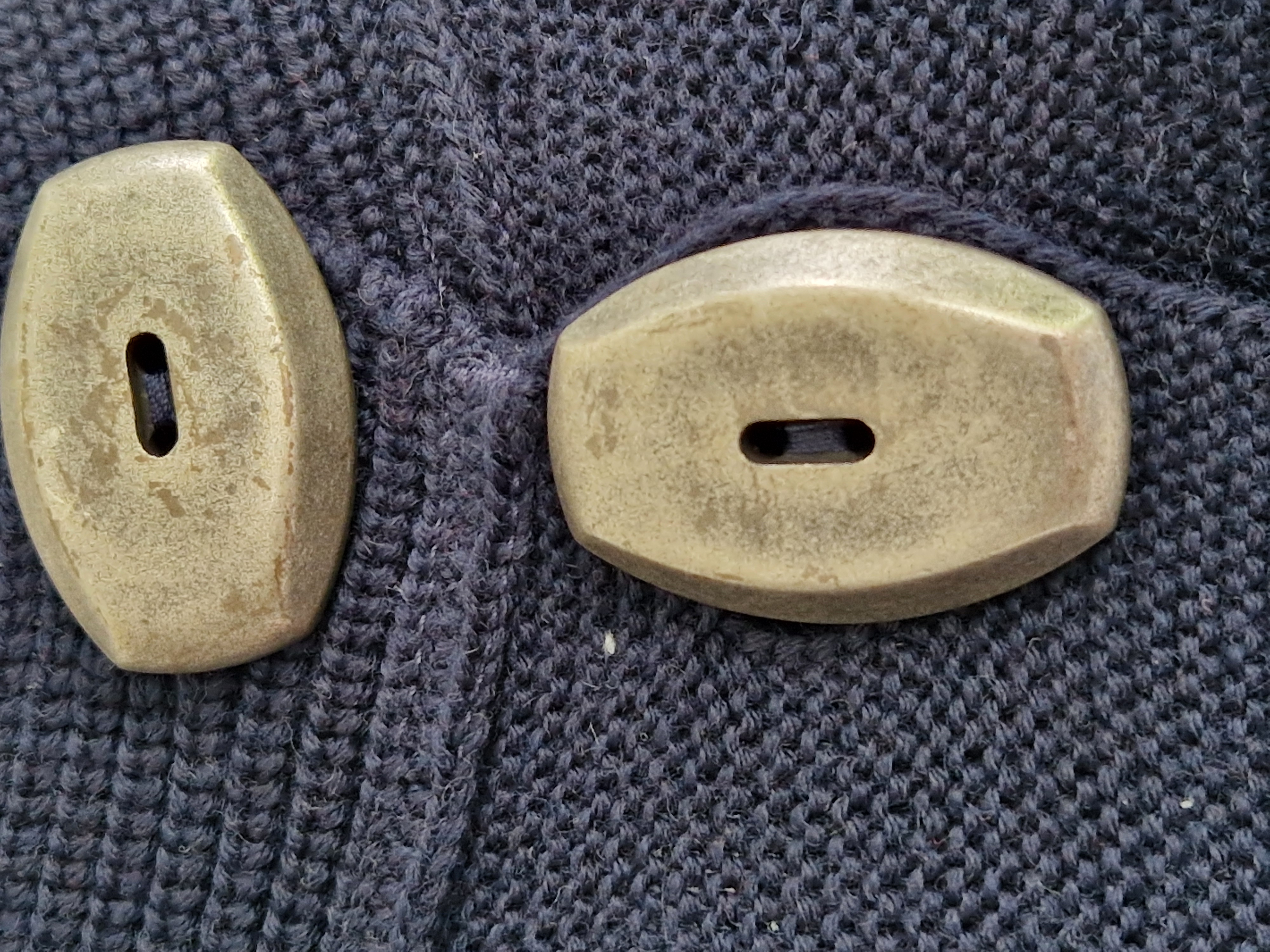 Saint James vest. Maat 40/42. Donkerblauw/wol.