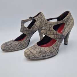 Altra Cosa pumps. Maat 41, Croco leer.