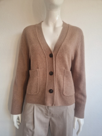 Zenggi cropped cardigan. Maat S. Yak/merino/Everest