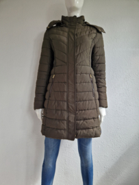 Joules winterjas. Maat 38. Olijfgroen.