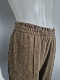 Penn & Ink N.Y. jogging pantalon. Maat 40,Bruin