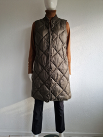 Gerry Weber lange bodywarmer. Maat L. Khaki