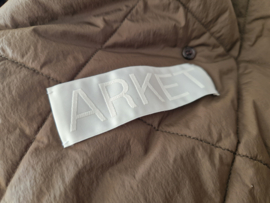 Arket double breasted jas. Maat 38. Olijfgroen