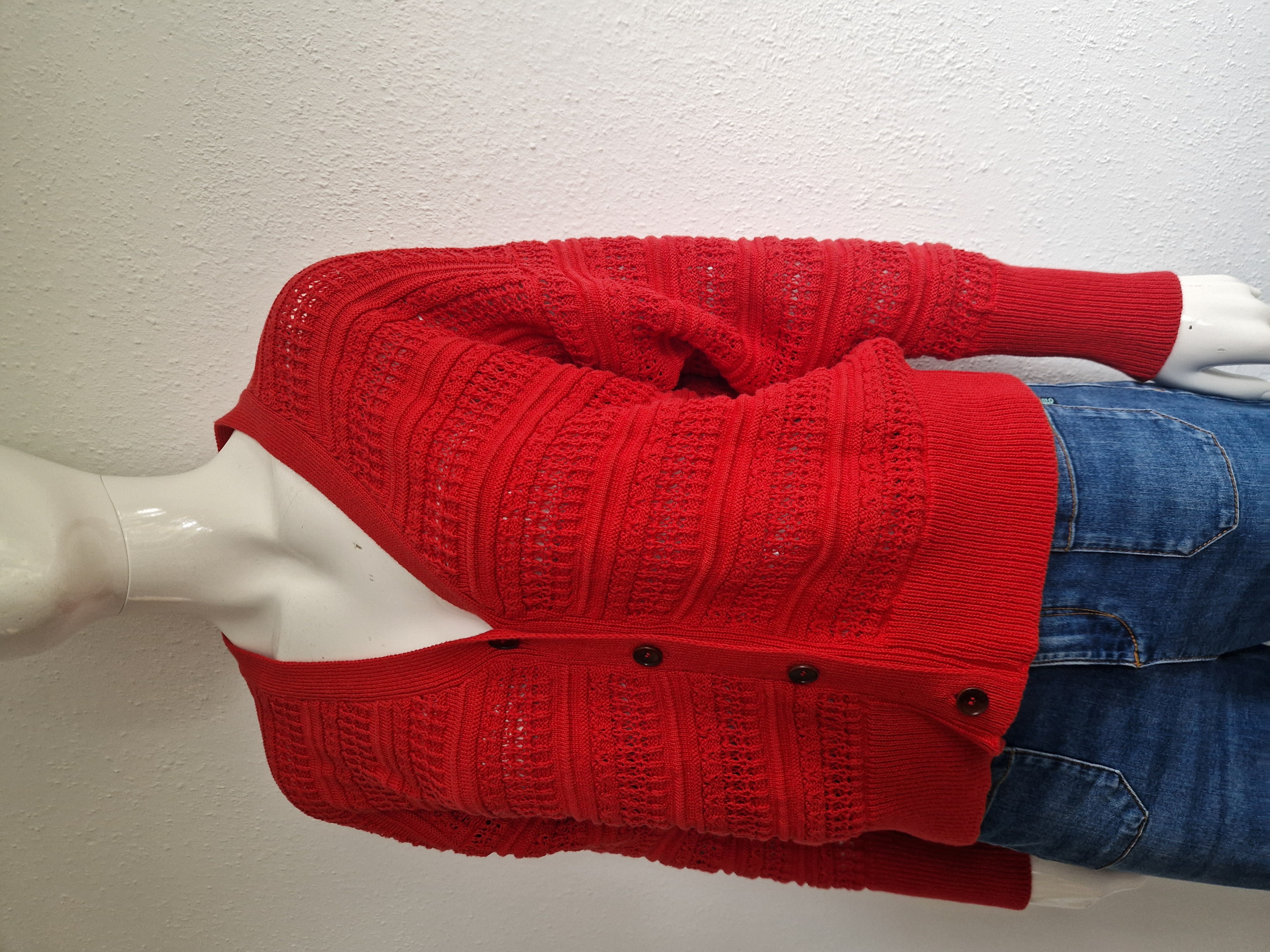 Elements of Freedom cardigan Milly. Maat 36, Rood.